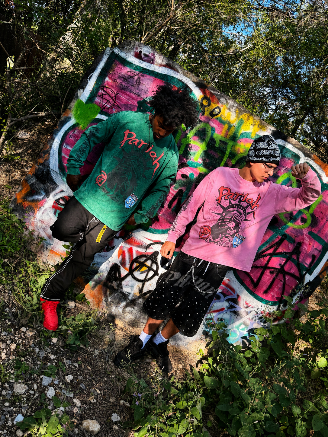 Pariah Chosen Bundle Long Sleeve + Denim Shorts (Pre-Order)